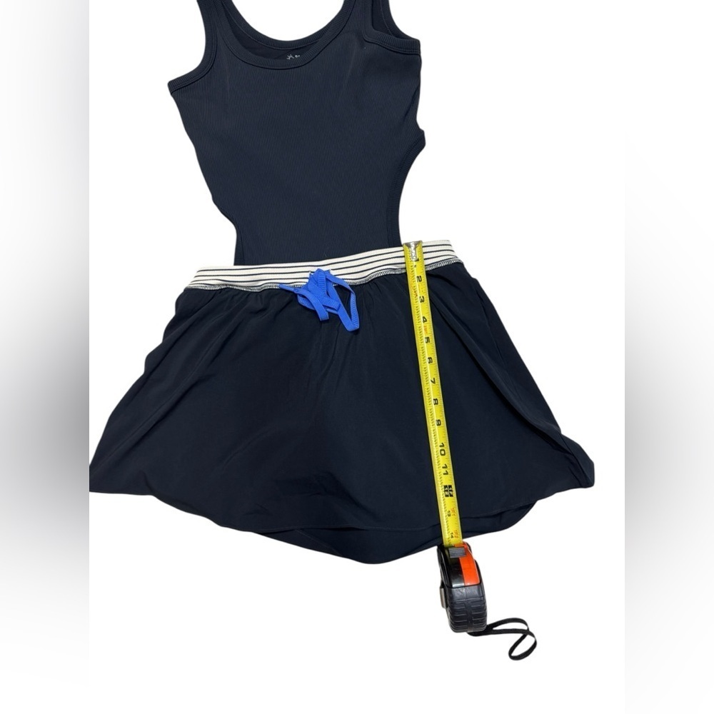 Offline by aerie . Black Sleeveless Jumpsuit with Blue Accent - Picture 6 of 9